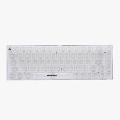 Higround Opal 65 Crystal Silent Basecamp Gaming Keyboard