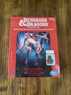 Hasbro Stranger Things Dungeons & Dragons Role Playing Game Starter Set NOB