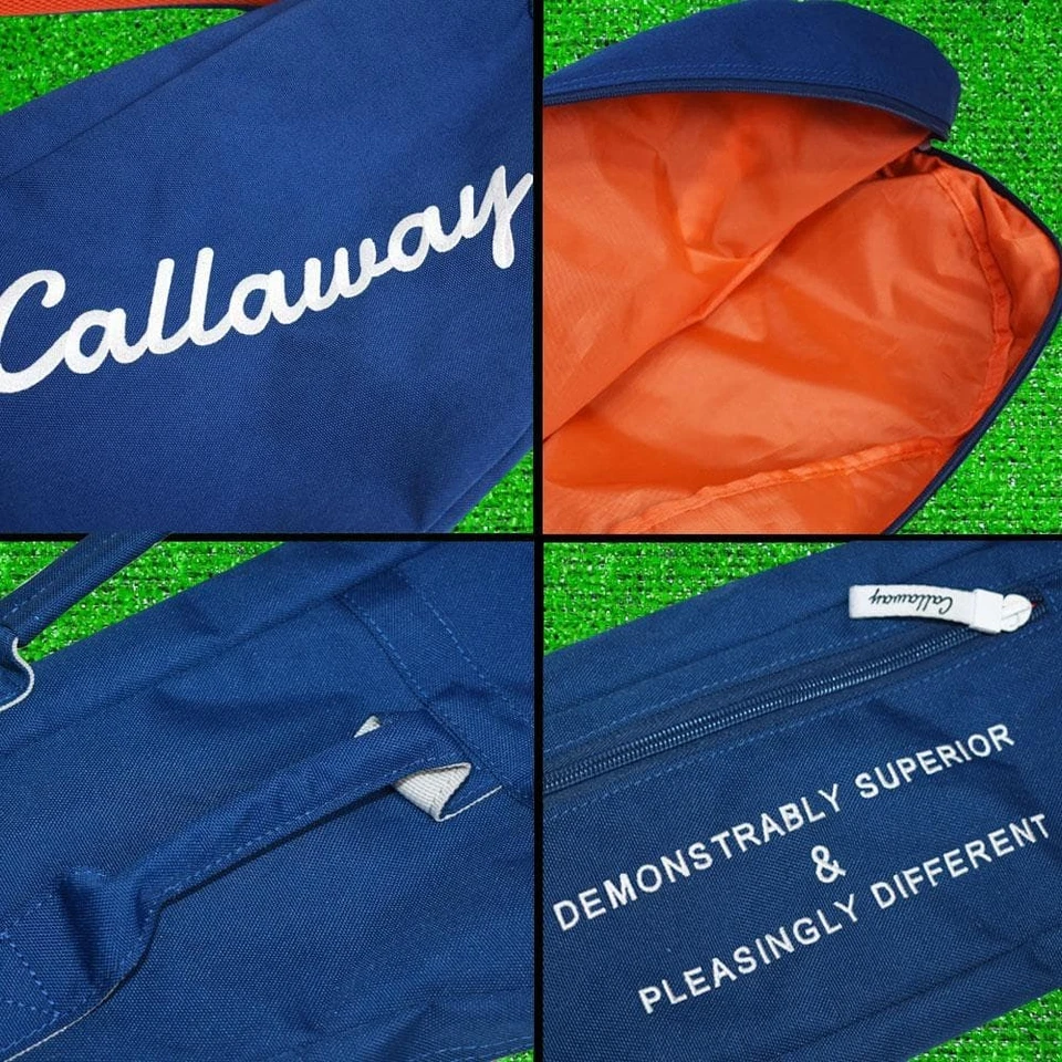 Callaway Blue 女式俱乐部包高尔夫包手提袋范围包罕见日本二手 — 第 3/3 张图片