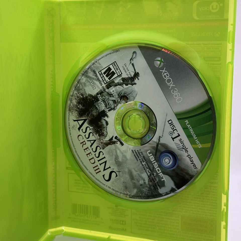 Assassin's Creed: The Americas Collection - (Xbox 360, 2014) CIB - Image 4 of 4