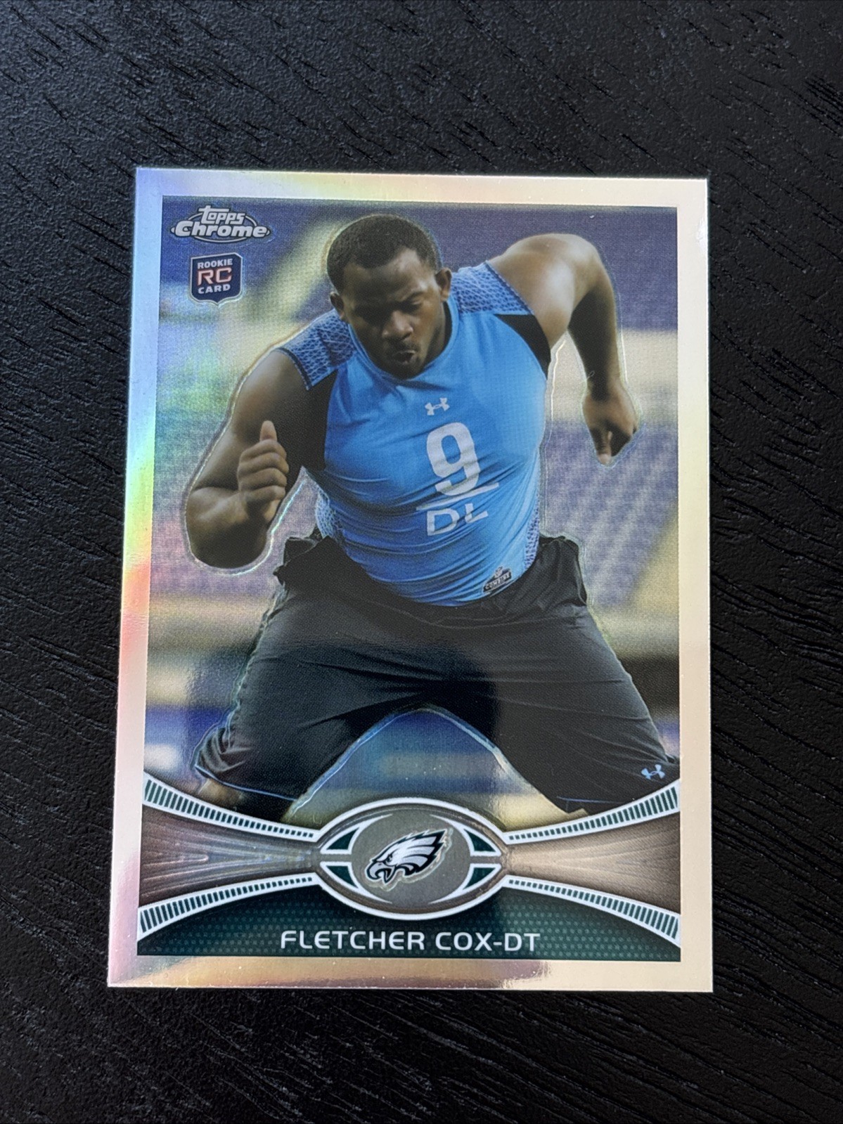 2012 TOPPS CHROME FLETCHER COX #82 REFRACTOR ROOKIE EAGLES SP
