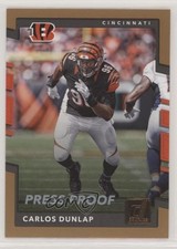 2017 Panini Donruss Retail Press Proof Bronze Carlos Dunlap #89 jn1