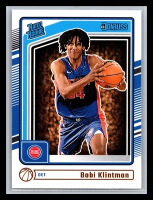 Bobi Klintman Rookie Detroit Pistons 2024-25 Donruss #207