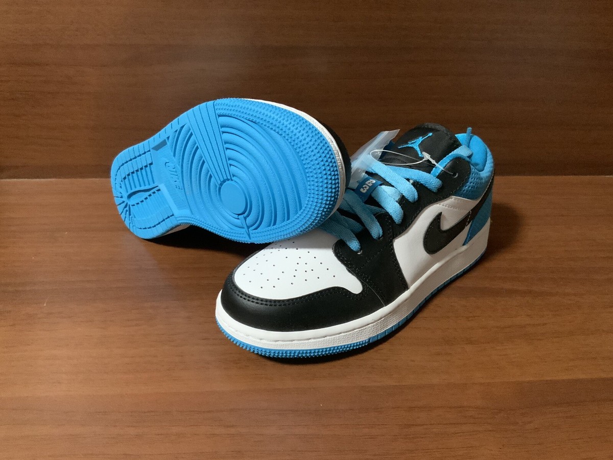 Nike Air Jordan 1 Low SE GS Laser Blue Size 4Y CT1564-004 No