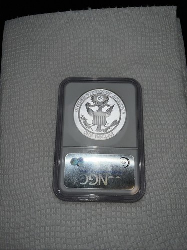 2008 P Bald Eagle $1 MS70 NGC Certified - Picture 2 of 4