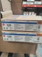 Eaton MAIN Lug Loadcenter CHP12L125X0. 125A 12/24 w/o cover. NEW. 