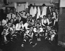 Boston Bruins 1939 Stanley Cup Champs - 8x10 Team Celebration Photo