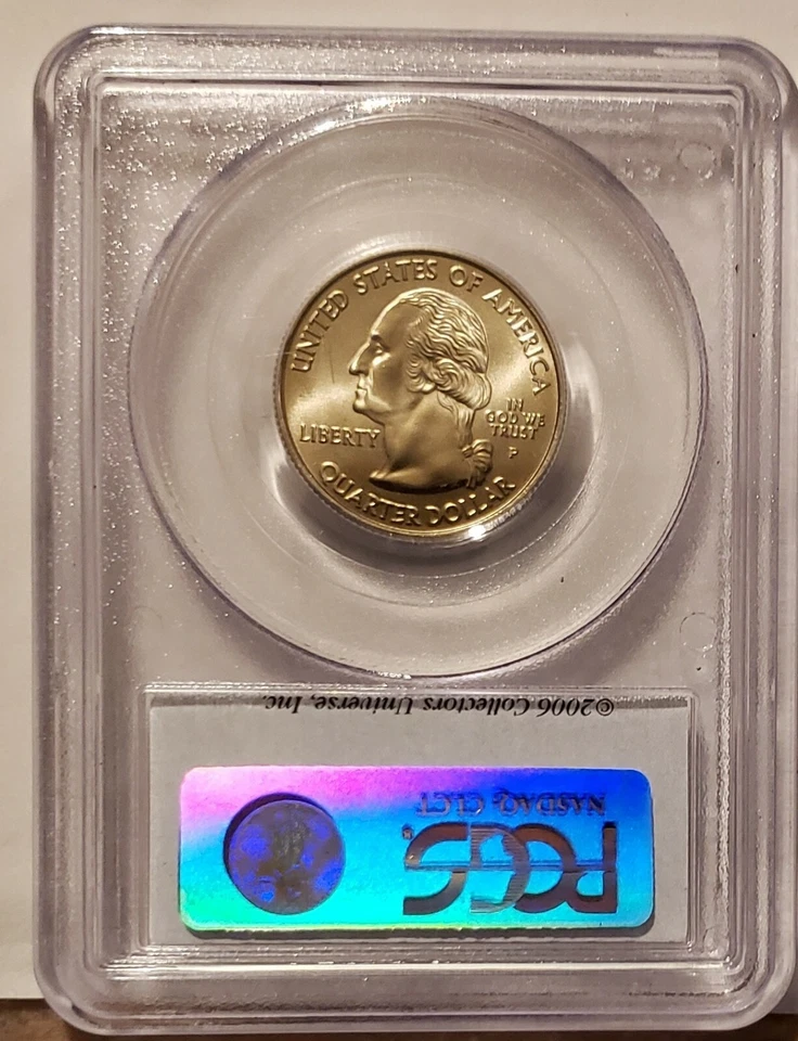 2006-P Nebraska Quarter PCGS MS 69 Satin Finish - Image 2 of 2