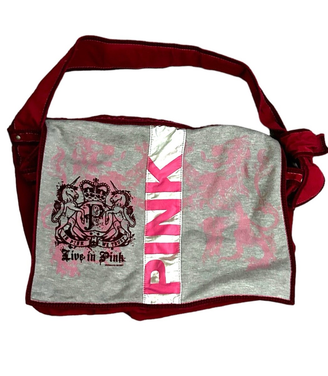 Victoria's Secret Love PINK and Rock N' Roll Crossbody Large
