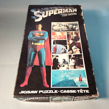 Vintage Superman The Movie Jigsaw Puzzle 1978 Christopher Reeves 200 Piece 1978