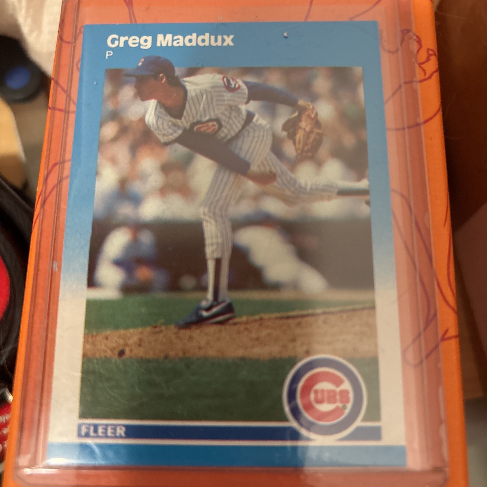 1987 Fleer Update - Collector's Edition Glossy #U-68 Greg Maddux (RC)