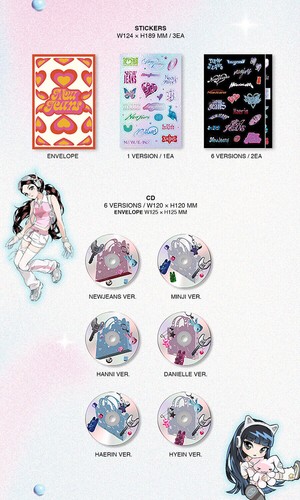 NEWJEANS GET UP 2. EP Album HASE STRANDTASCHE HAE-RIN Ver/CD + Tasche + 4P.Book + 10P.Karte - Bild 21 von 23