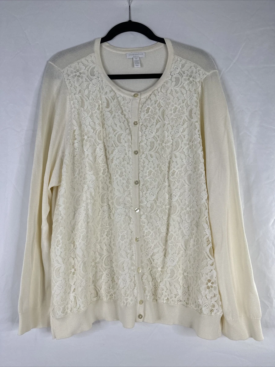 Charter club top cardigan sweaters