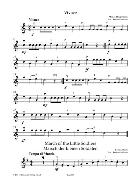Thumbnail - Violin Recital Album, Band 1 Kurt Sassmannshaus