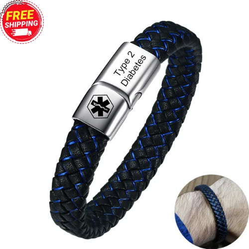 Bracelet diabetes sale type 2