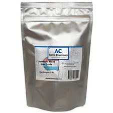 1 lb Synthetic Black Iron Oxide - Fe3O4 - 1 micron particle size