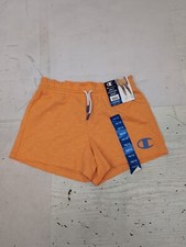 Champion Girls 3" Inseam Elastic Waistband Drawstring Pull-On Sz 10/12 Shorts W6