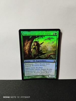 FOIL Bogenmeister aus Lys Alana / Lys Alana Bowmaster - MTG Magic