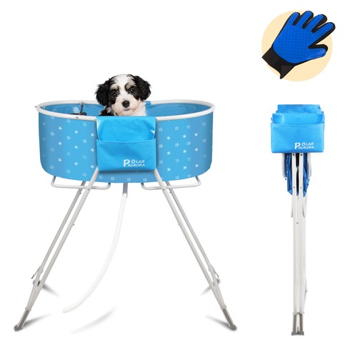 collapsible dog bath