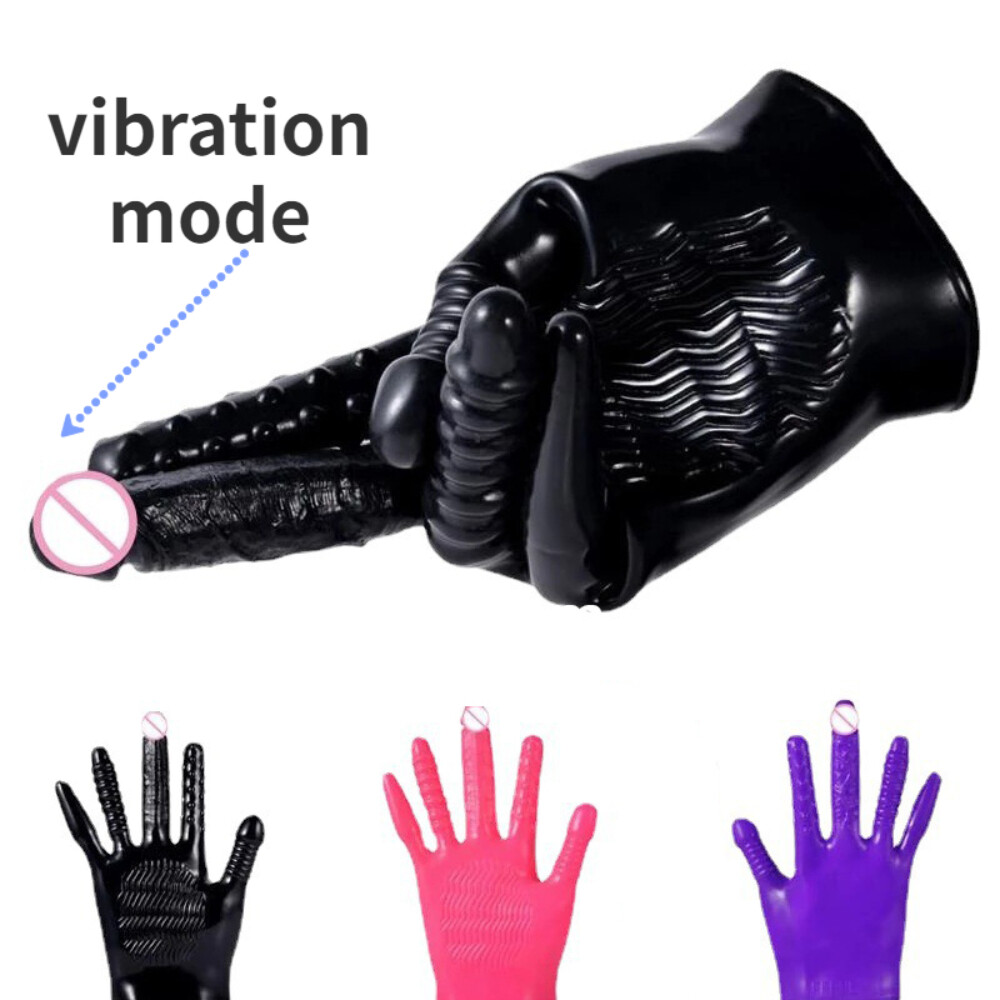 vibrating glove sex toy Black Mont main image 0