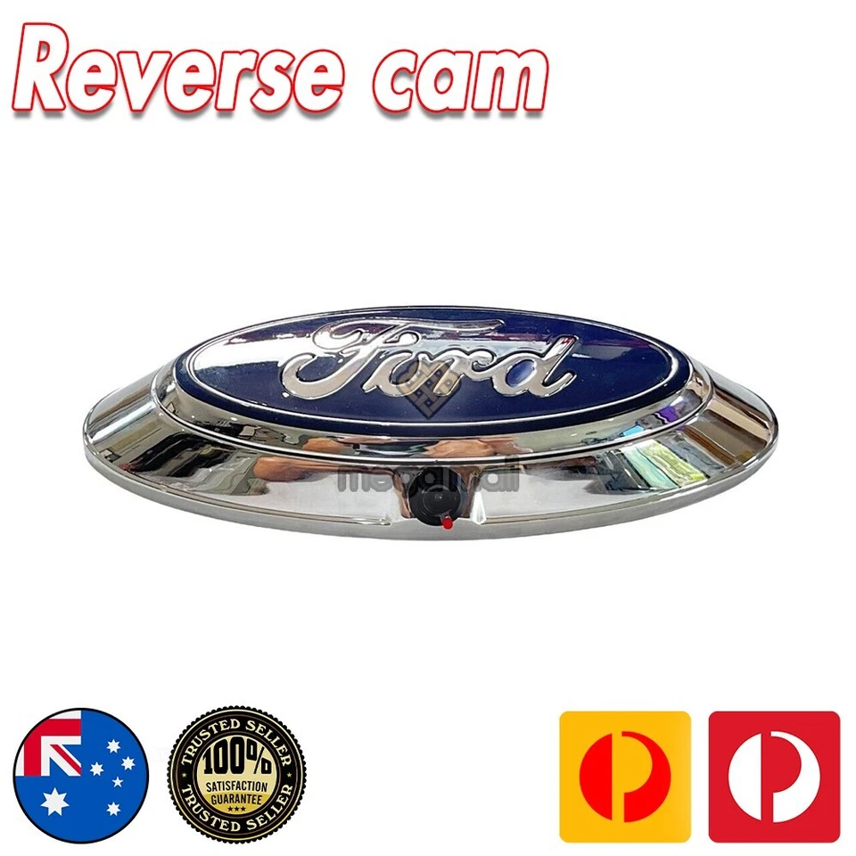 Front Tailgate Reverse Camera Housing Bezel & Emblem For Ford F150 SUPERDUTY - Image 4 of 4
