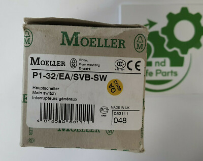 Moeller P1-32/EA/SVB-SW Hauptschalter Einbau - NEU/OVP - worldwide, Mwst.