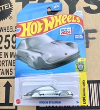 🔑RARE VHTF 2024 Hot Wheels Porsche 911 Carrera Zamac Keychain 134/250 Key Ring