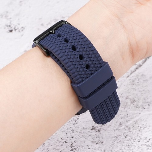 Schnellverschluss Silikon Kautschuk Armband Wasserdicht Uhrenarmband Strap 18 20 22 24 mm - Bild 12 von 47