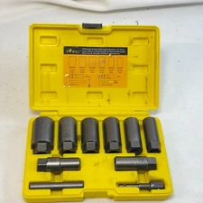 TOPEC 10PCS Deep Lug Nut Remover Heavy Duty, 1/2" Drive Impact Wheel Lock Rem...