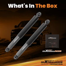 Pair Rear Lowering Shocks 5" - 7" Drop  For Silverado/Sierra 1999-2006