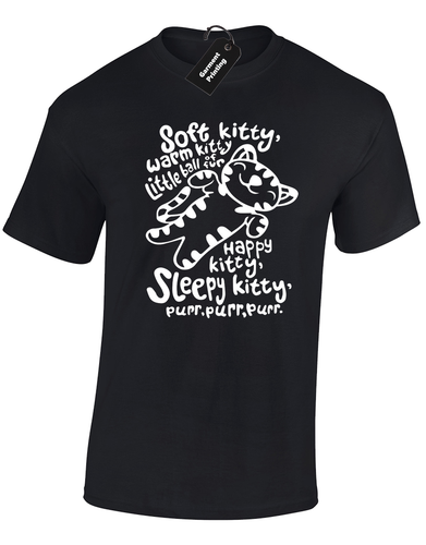 SOFT KITTY MENS T SHIRT FUNNY BIG SHELDON THEORY COOPER BANG DESIGN S - 5XL - Foto 9 di 10
