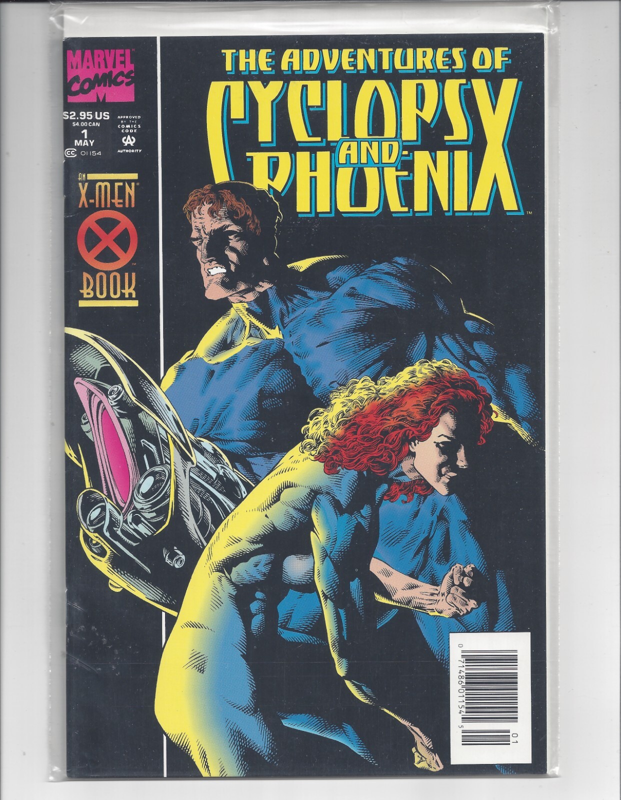 Adventures of Cyclops and Phoenix 1  Newsstand Variant 