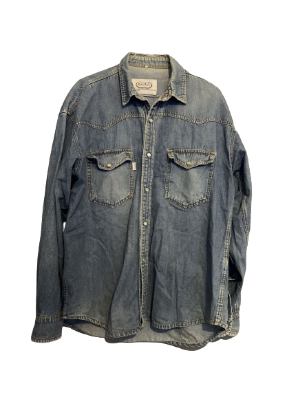 Chemise Homme Jean Scott & Dixon - Taille S, Noir, Peu Portée, Très Bon état