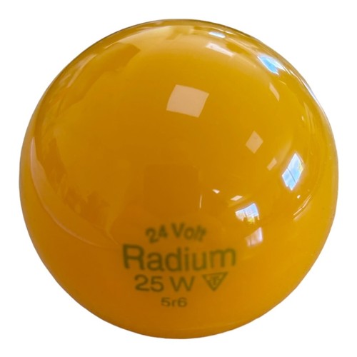 Radium 25W 24V ES E27 Yellow Incandescent GLS Light Bulb Low Energy - Pack of 5 - Picture 12 of 15