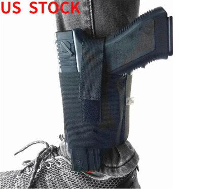 Concealed Carry Ankle Holster Elastic Leg Concealment Gun Holsters for Men/Women