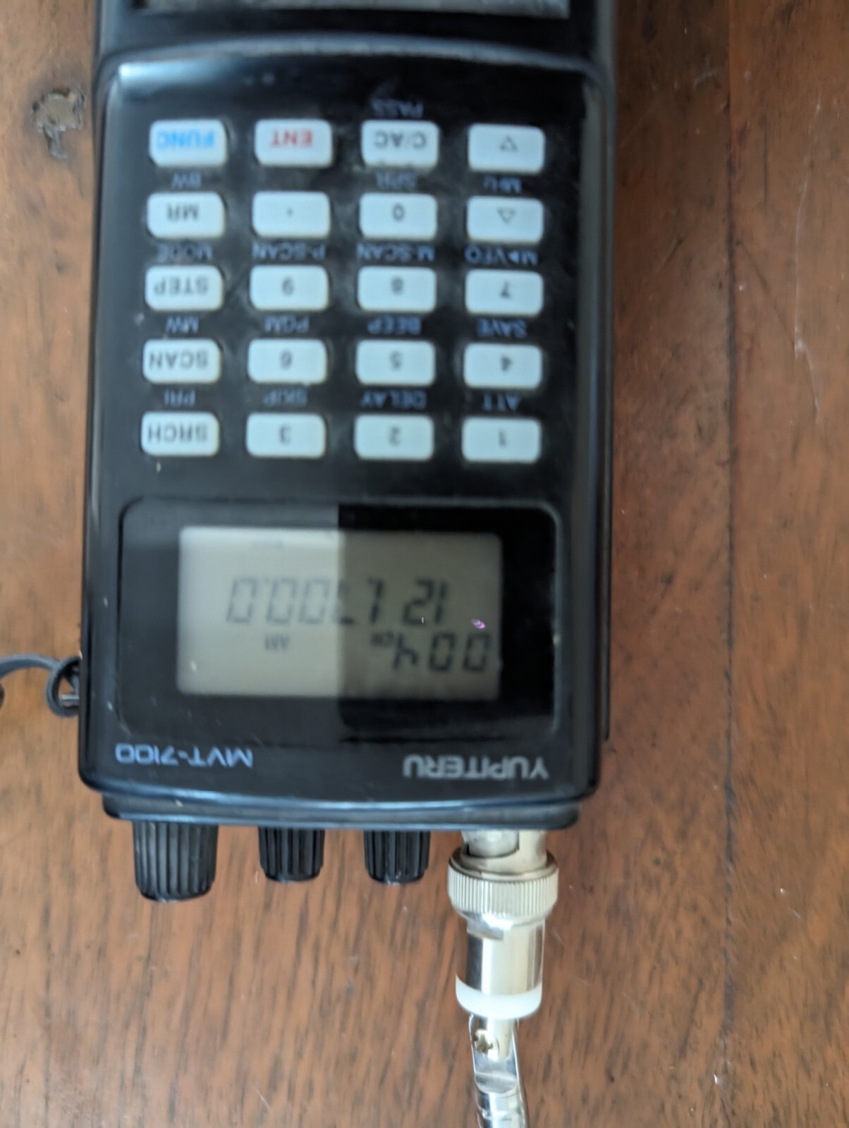 Yupiteru MVT7100 Multiband Receiver Handset Scanner Radio eBay