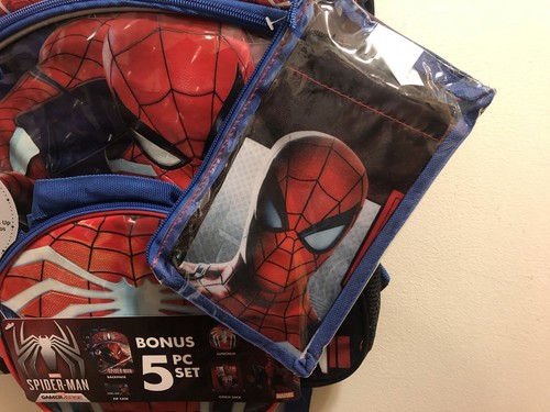 Marvel Spider-Man 5 Piece School Backpack Set (NEW) - Bild 3 von 3