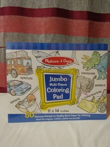 Melissa  Doug Jumbo Coloring Pad Animal Joann