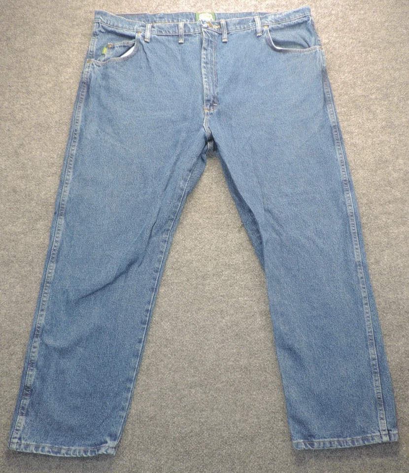 Cabela's Outdoor Gear Straight Leg Jeans Men's Big & Tall 46/29 Blue Stone Wash - Image 2 of 4