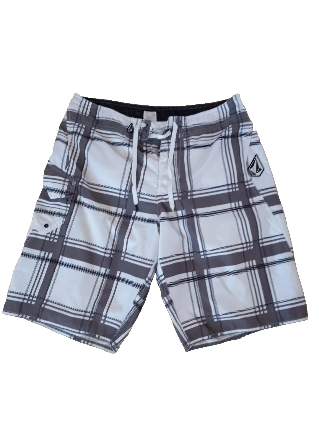 Мужские шорты Volcom из полиэстера белые