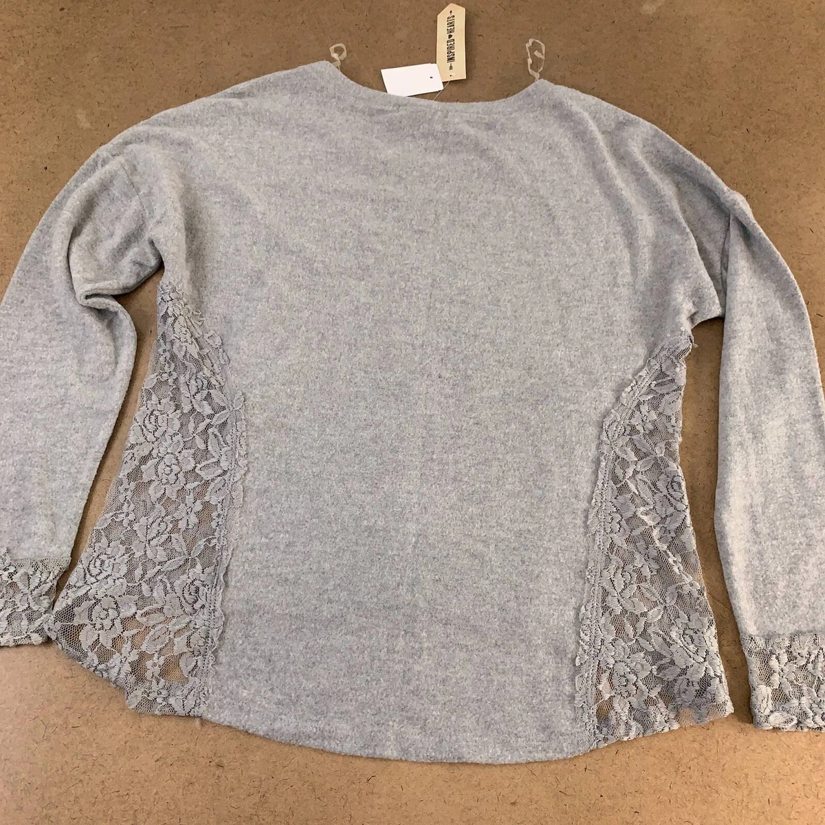 Inspired hearts sweater cheap