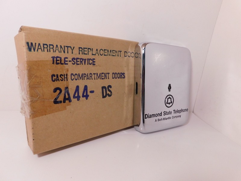 1 Western Electric NOS Diamond State Telephone Vault Door - Single Slot PayPhone