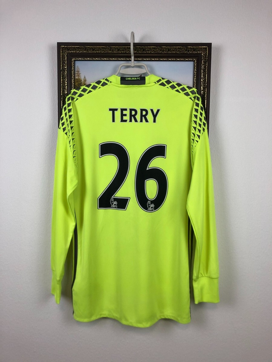 Chelsea FC Terry 26 シャツ XL Chelsea football shirt 2016 Soccer #26 Jersey Long Sleeve #26