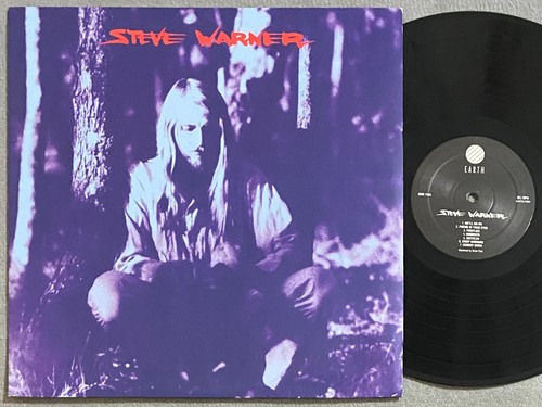 STEVE WARNER Self Titled EARTH UK LP Classic Folk Rock Prog w/ Picture Inner EX