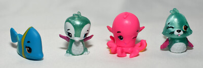 Hatchimals CollEGGtibles Snowflake Sealark, Penguala Pink Octapitta Ocean LOT