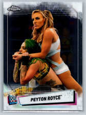 Peyton Royce 2021 Topps Chrome WWE Base Set Card #35