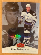 2006-07 Flair Showcase Legacy Collection Brad Richards #89 #77/100 Mint
