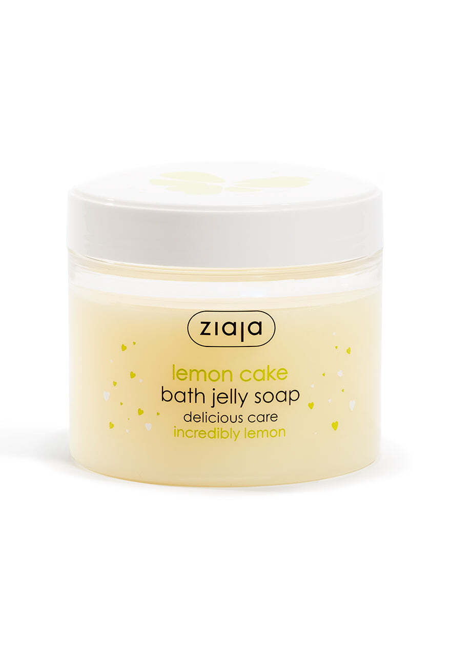 Ziaja Lemon Cake Bath Jelly Soap 260ml OFFICIAL UK
