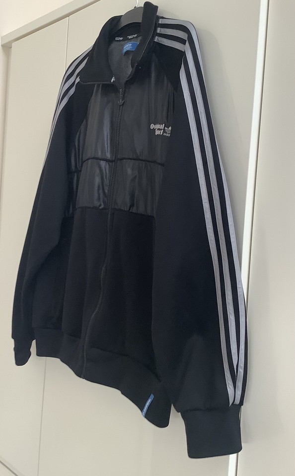 Adidas Original Sport Mens XLARGE (50” Chest) Tracksuit Jacket Retro