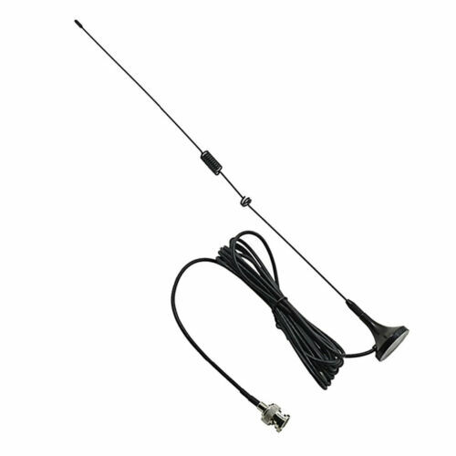 Antenne VHF Marine 25 Cm – 20309, Caoutchouc Noir, 50 Ohms, Pour Bateaux Moteurs (sans Câble Ni Support)